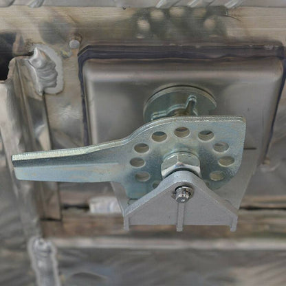 Aluminium Ute Tool Box 2.5mm 1200x500x700mm Side Opening Vehicle Storage