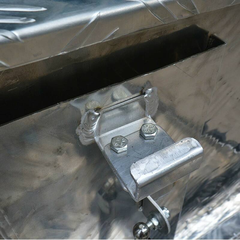 Aluminium Ute Tool Box 1.5mm 900x500x450mm Trailer Drawbar Vehicle Storage