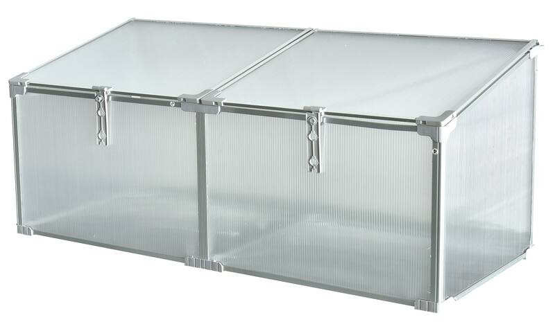 MINI Greenhouse L 120cm x W 51cm x H 39/51cm