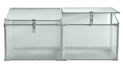 MINI Greenhouse L 120cm x W 51cm x H 39/51cm