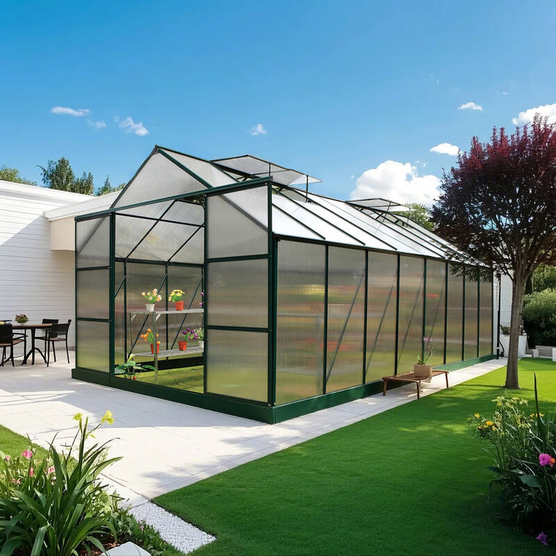 3m x 6m The Ultimate Greenhouse 6mm Twin Wall