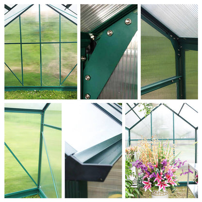 3m x 3m The Ultimate Greenhouse 6mm Twin Wall