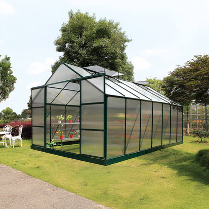 2.4m X 5.1m The Ultimate Greenhouse 6mm Twin Wall