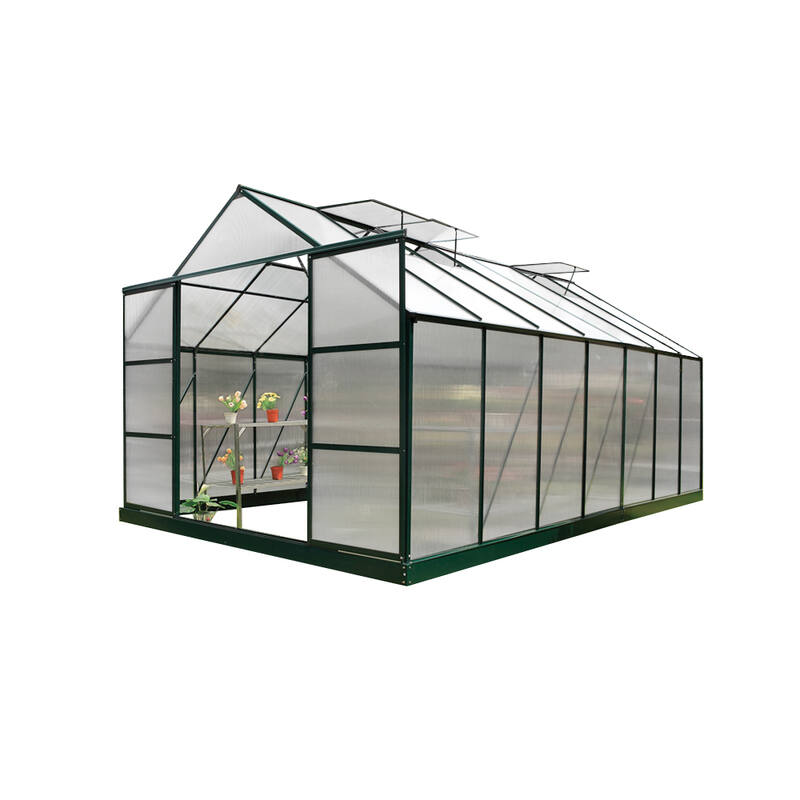 2.4m X 5.1m The Ultimate Greenhouse 6mm Twin Wall