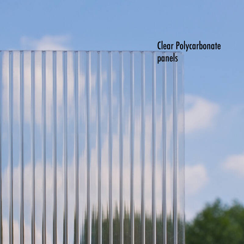 3140 L x 2550 W Aluminium Canopy, Patio cover, Carport, Lean To Pergola,8mm Roof