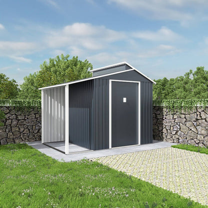 2.9m x 1.9m Garden Storage Box,Bike Shed,2-in-1