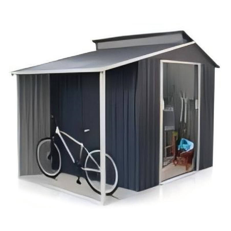 2.9m x 1.9m Garden Storage Box,Bike Shed,2-in-1