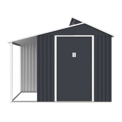2.9m x 1.9m Garden Storage Box,Bike Shed,2-in-1