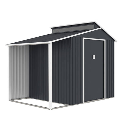2.9m x 1.9m Garden Storage Box,Bike Shed,2-in-1