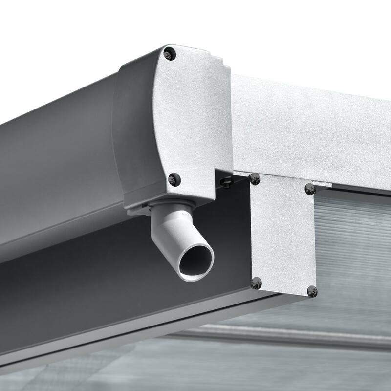 Freestanding Carport Pent-Roof (4960mm L x 3000mm W x 2150/2300mm H)