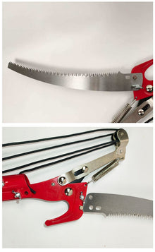 Telescopic High-Branch Pruning Saw – Insulated Fiberglass Handle, SK5 Steel Blade  Steelmates
