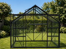 Glasshouse 4mm toughened glass 2570 x 1300 x 2320mm  Steelmates