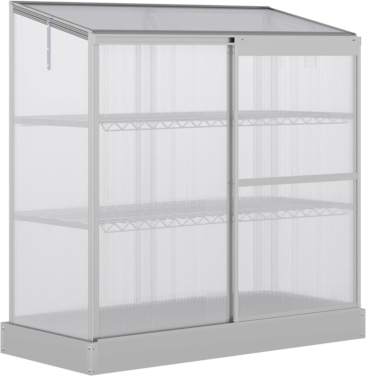 Compact Greenhouse 580mm L x 1290mm W x 1400mm H - AI122  Steelmates