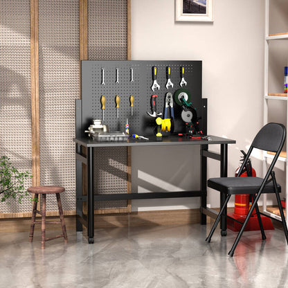 1440MM x 1155MM x 635MM Foldable Heavy Duty Workbench For Garage