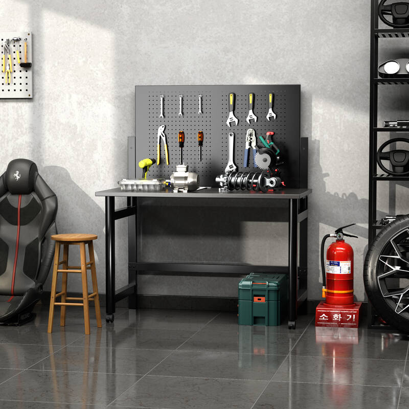 1440MM x 1155MM x 635MM Foldable Heavy Duty Workbench For Garage