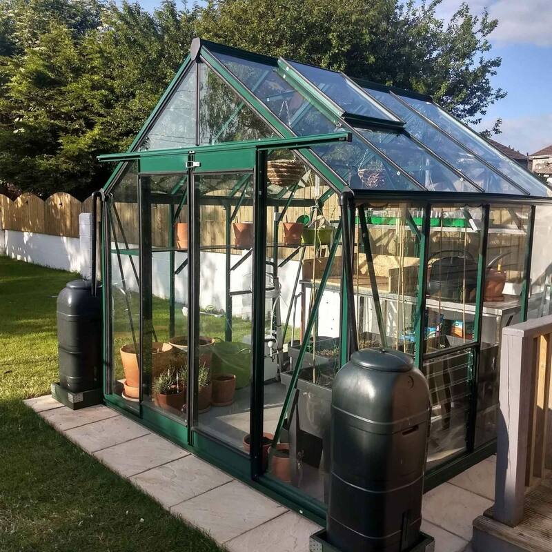 Glasshouse(Green Edition) 4mm toughened glass 2440 x 3640 x 2500mm