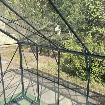 Glasshouse 4mm toughened glass 3000 x 3040 x 2600mm