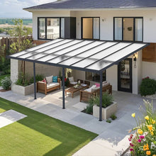 4960 L x 3050 W Aluminium Canopy, Patio cover, Carport, Lean To Pergola,8mm Roof