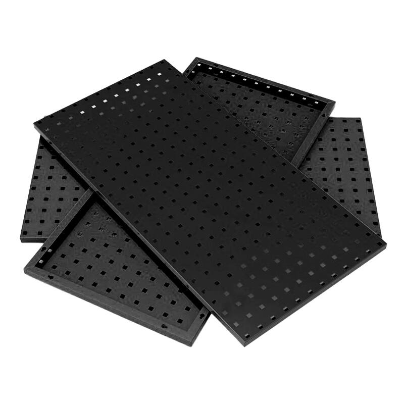 Mesh Board Hook Plane 900Wx450H mm - Black