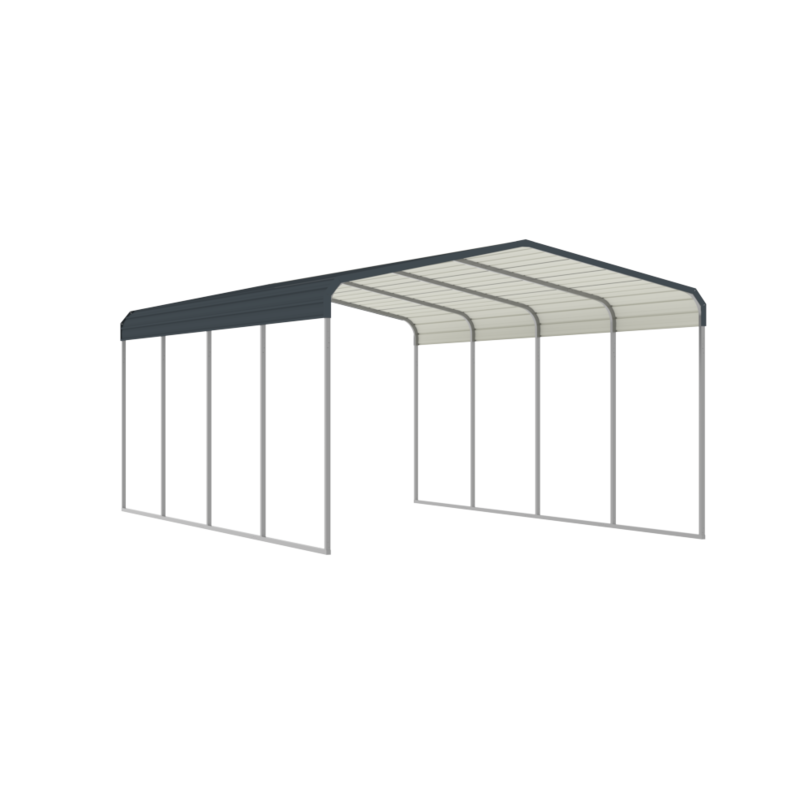 Heavy Duty Carport,12x20FT Galvanized steel Carports Canopy