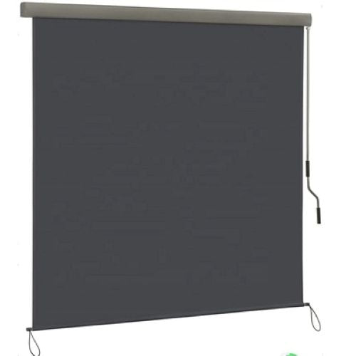 Drop Awning Blind Adjustable Roller Shade 160x250cm  Steelmates