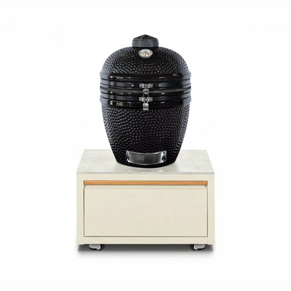 Outdoor Kitchen Kamado Module – Smoker Egg Stand  Steelmates