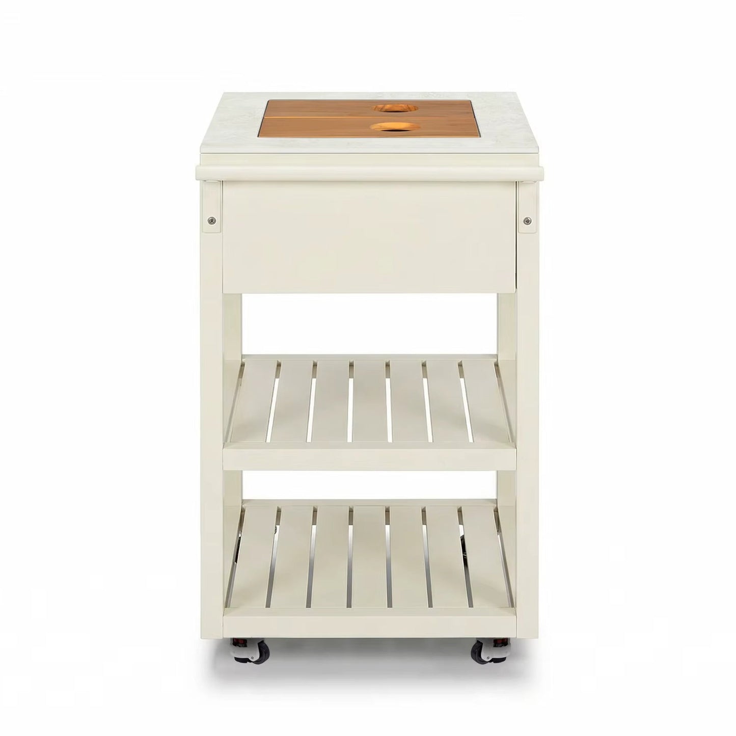 Outdoor Kitchen Corner Module – Ice Bucket Station  Steelmates