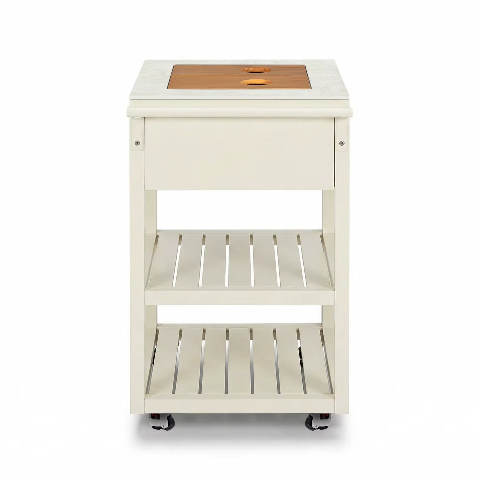 Outdoor Kitchen Corner Module – Ice Bucket Station  Steelmates