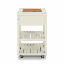 Outdoor Kitchen Corner Module – Ice Bucket Station  Steelmates