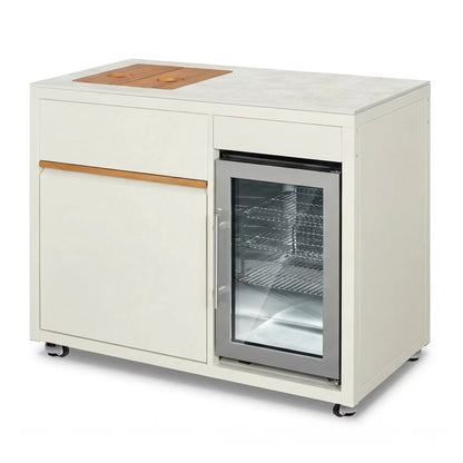 Outdoor Kitchen Fridge Module – 58L Refrigerator & Storage Drawers  Steelmates