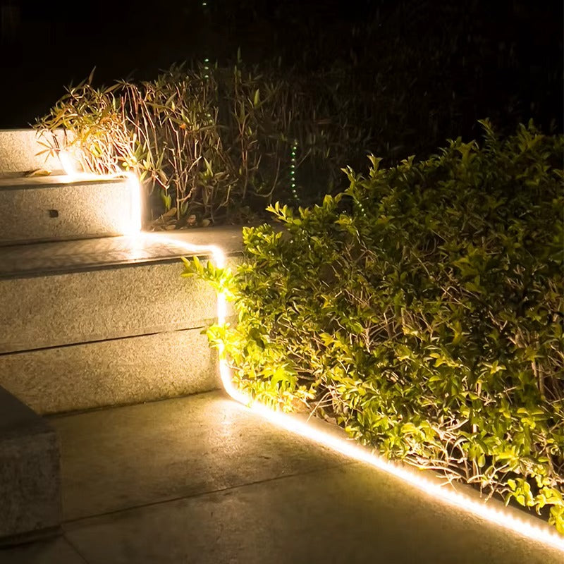 Solar LED Strip Light 3 Meter Outdoor Waterproof Garden Lighting Warm White  Steelmates