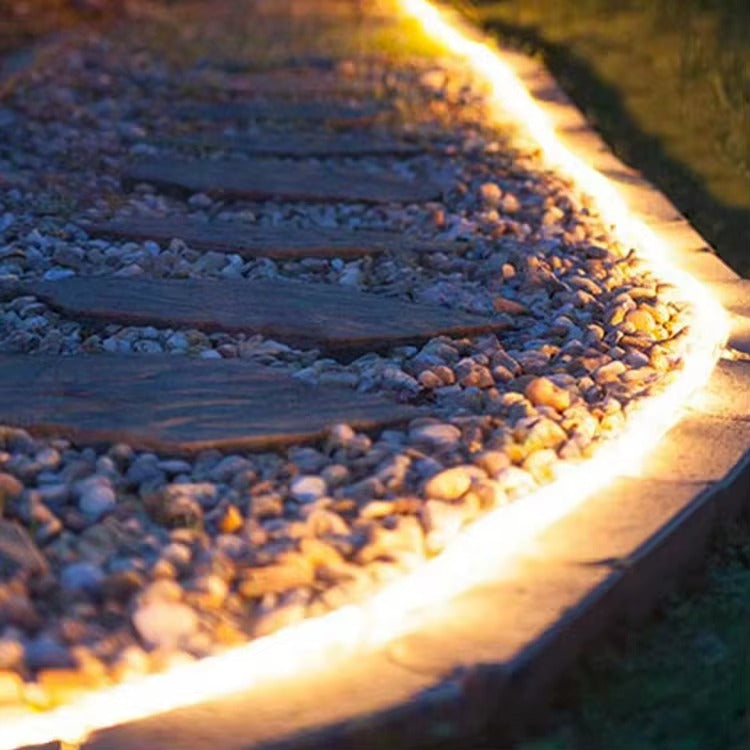 Solar LED Strip Light 3 Meter Outdoor Waterproof Garden Lighting Warm White  Steelmates