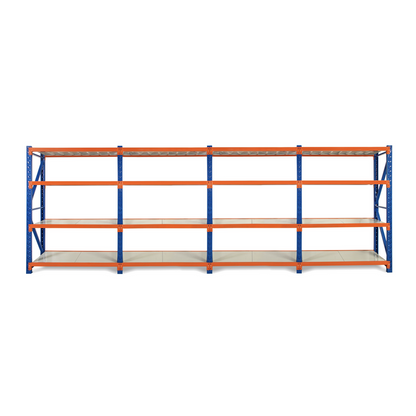 4 tiers 7.76m x 2m x 0.6m Garage Shelving