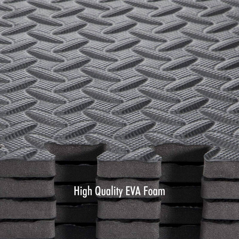 2cm thick Foam Tiles Protective Flooring Gym Mat - 24 Tiles (8.64 Square Meter)