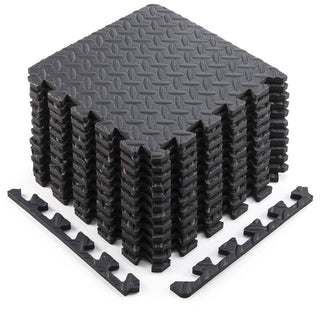 2cm thick Foam Tiles Protective Flooring Gym Mat - 12 Tiles (4.32 Square Meter)  steelmates