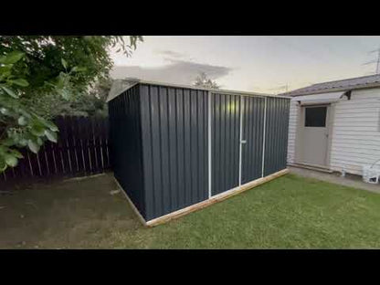 4.2m x 2.55m Garden Shed The Ranch Grey