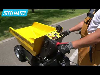 7hp 300kg Gasoline Engine Driving power wheel Barrow mini Dumper