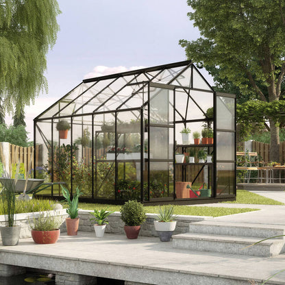 Glasshouse 4mm toughened glass 2570 x 3210 x 2320mm