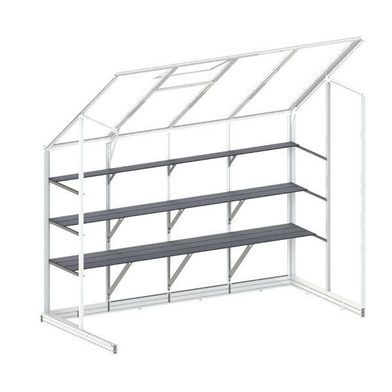 Single-Tier Shelving price per shelf