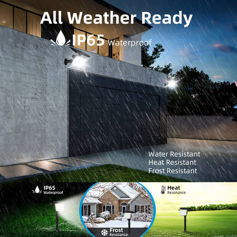 Solar outdoor garden spot light solar lights outdoor