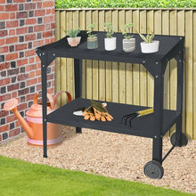 Potting Bench Trolley 95 x 55 x 88cm steelmates