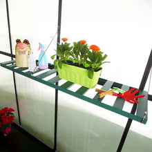Aluminium Greenhouse Hanging Shelf 1200x300 steelmates