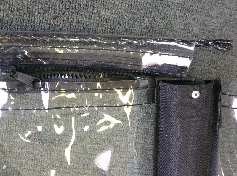 120CM X 240CM Heavy Duty PVC Outdoor Blinds Awning