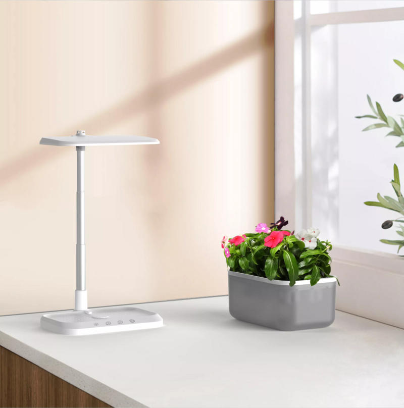 Indoor Planting Hydroponic Kit Vege Pods 6 pods - White