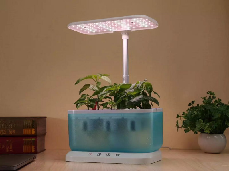 Indoor Planting Hydroponic Kit Vege Pods 6 pods - White