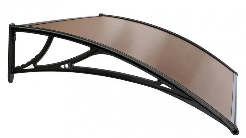 Door Canopy W450cmxD100cm Tinted steelmates