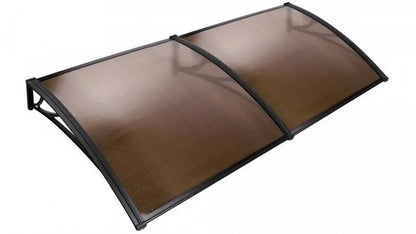 Door Canopy W300cmxD100cm Tinted steelmates