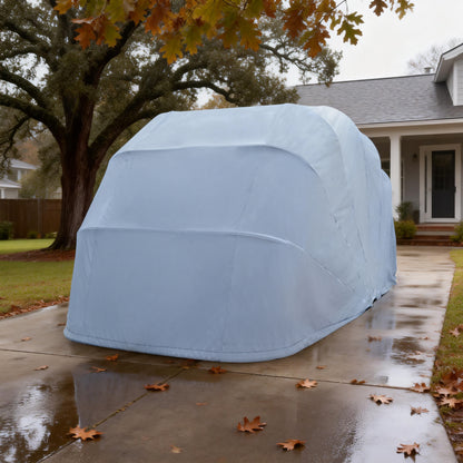 Foldable Grey Tent Garage with 900D Oxford Cloth 600x270x250cm