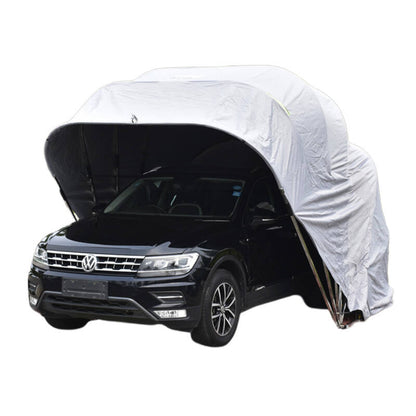 Foldable Grey Tent Garage with 900D Oxford Cloth 600x270x250cm