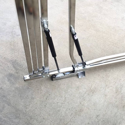 Foldable Grey Tent Garage with 900D Oxford Cloth 600x270x250cm